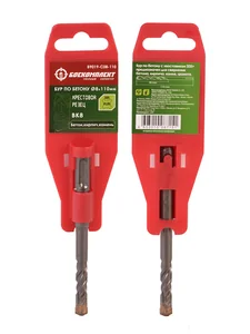 БОЕКОМПЛЕКТ Бур SDS+ 08х110 крестовой резец ВК8 спираль S4 B9019-C08-110