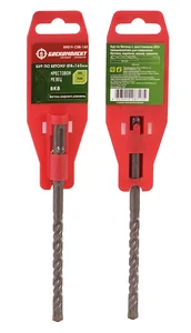 БОЕКОМПЛЕКТ Бур SDS+ 08х160 крестовой резец ВК8 спираль S4 B9019-C08-160