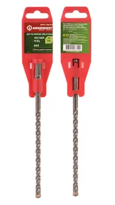 БОЕКОМПЛЕКТ Бур SDS+ 08х210 крестовой резец ВК8 спираль S4 B9019-C08-210