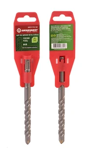 БОЕКОМПЛЕКТ Бур SDS+ 14х160 плоский резец ВК8 спираль S4 B9019-F14-160