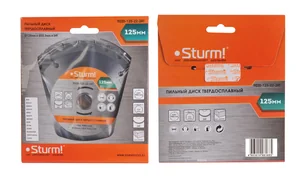 Sturm Пильный диск, размер 125x22x24 зуба, твердосплавные напайки 9020-125-22-24T