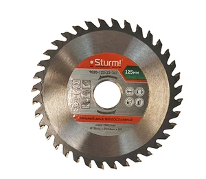 Sturm Пильный диск, размер 125x22x36 зубьев, твердосплавные напайки 9020-125-22-36T