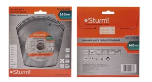 Sturm Пильный диск, размер 160х20x36 зубьев С ПЕРЕХОД. КОЛЬЦОМ НА 16мм 9020-160-20-36T
