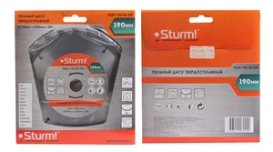 Sturm Пильный диск, размер 190x20/16x24 зуба, твердосплавные напайки 9020-190-20-24T
