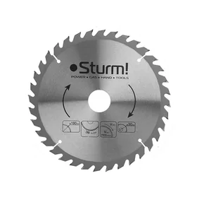 Sturm Пильный диск, размер 190х30x36 зубьев, твердосплавные напайки 9020-190-30-36T