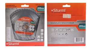 Sturm Пильный диск, размер 190x30x48 зубьев, твердосплавные напайки 9020-190-30-48T
