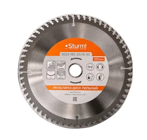 Sturm Пильный диск, размер 185x20/16x60 зубьев Мульти рез 9023-185-20/16-60