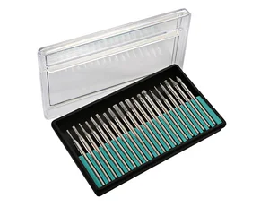 Sturm Набор шарошек, 20 шт, хвостовик 3мм, алмазное напыление, 9030-02-S1