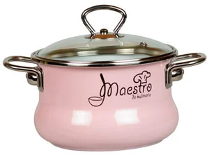 Vitross Кастрюля 2,0л тор Maestro розовая 8SO165S