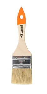 Sturm Кисть плоская "Практик" 2" (50мм), натуральная щетина, деревянная ручка, 9040-21-050SP