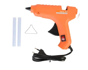 Sturm Пистолет клеевой 80Вт, d=11мм, 12г/мин, выкл-тель, метал.сопло, 2 стержня, блистер, GG2481SSP