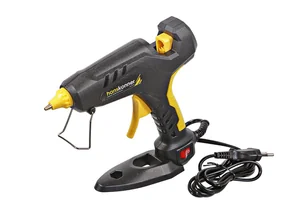 Hanskonner Пистолет клеевой 60 Вт, 2 сменных сопла, 4 стержня HGG1160