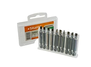 Sturm Биты SL4x50мм,сталь S2, С МАГНИТН. НАКОНЕЧНИКОМ,10 шт. В пластик.кейсе 1270401