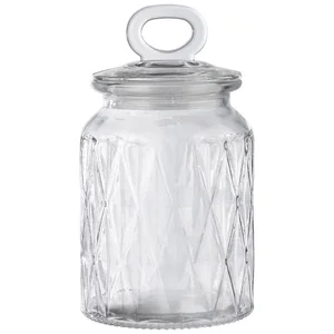 MALLONY Банка стеклянная FANTASIA, объём: 950 мл, для хранения сыпучих продуктов 107834-SK