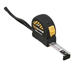 Hanskonner Рулетка 5x19мм, 2 стопа, корпус SoftTouch, супермощный магнит, HK2010-01-5-19