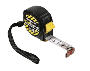 Hanskonner Рулетка 3x19мм, 2 стопа, компактн. корпус, 2 стопа,мощный магнит, HK2010-04-3-19