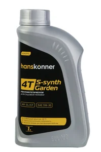 Hanskonner Масло 4Т п/синт. SAE 5W-30, API SL/CF, 1л, H0401PS