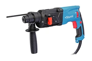 Sturm Перфоратор ПРОФИ, 1000Вт, 2.9Дж, 0-4500уд/мин, 0-1100об/мин,3 реж,кейс RH2510PM