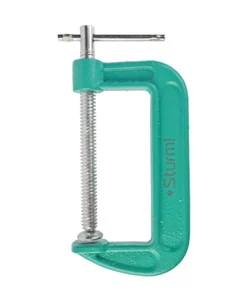 Sturm Струбцина G-образная, 100 мм / 4'', чугун, оцинкованный винт, ПРОМО 1078-01-100SP