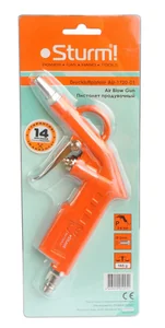 Sturm Пистолет продувочный, сопло 26, 4 мм, 2-6 бар, d=2мм AU-1720-01