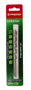 БОЕКОМПЛЕКТ Сверло по металлу ТРЁХСПИРАЛЬНОЕ Кобальт 9,0х125мм B1055-M090-125