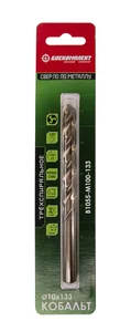БОЕКОМПЛЕКТ Сверло по металлу ТРЁХСПИРАЛЬНОЕ Кобальт 10,0х133мм B1055-M100-133