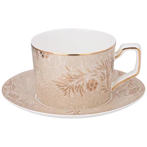 Lefard Чайная пара 280 мл ЗОЛОТЫЕ УЗОРЫ 264-1168