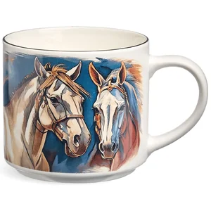 Lefard Кружка HORSE ЗОЛОТО 500мл. 260-1058