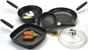 Сковороды, сотейники, жаровни, казаны