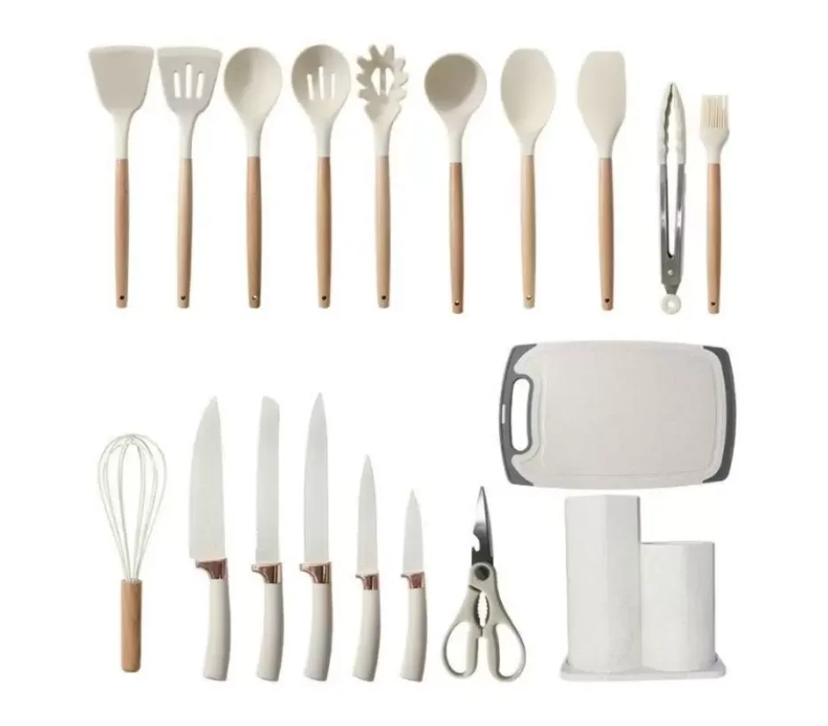 Royal Classics Набор кухонных - мягкие силиконовые наконечники не царапают сковороды и другую посуду, легко моются