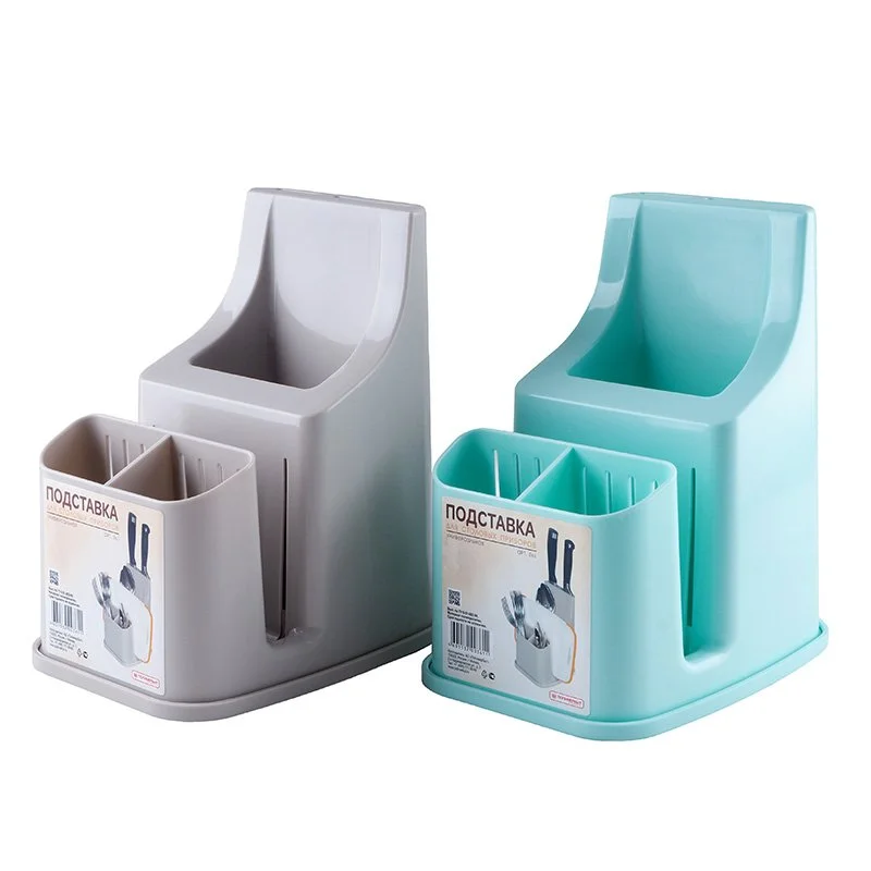 ПОЛИМЕРБЫТ Подставка под столовые приборы 4336100 микс