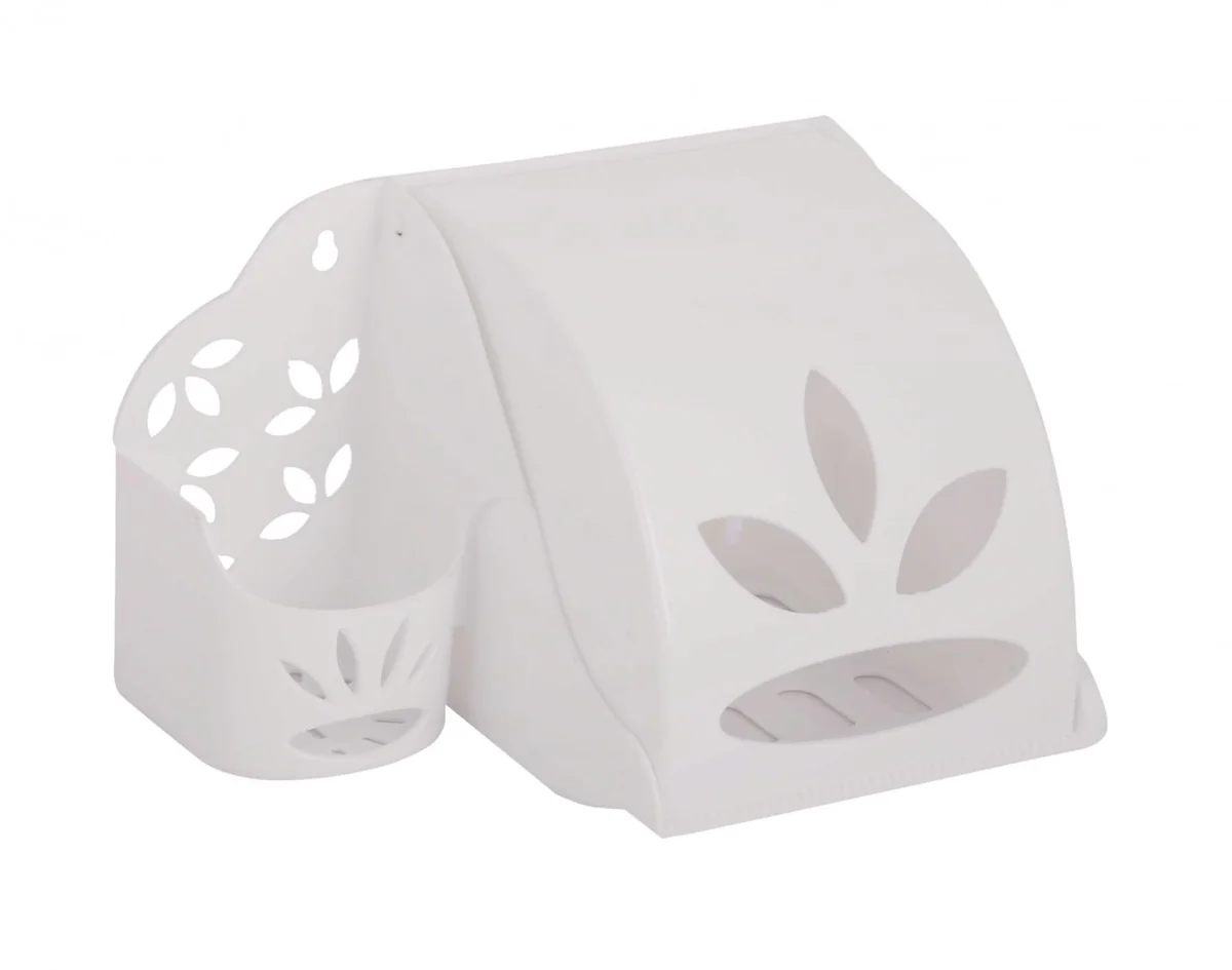 АЛЬТЕРНАТИВА Держатель для туалетной бумаги и освежителя воздуха М 6052 микс