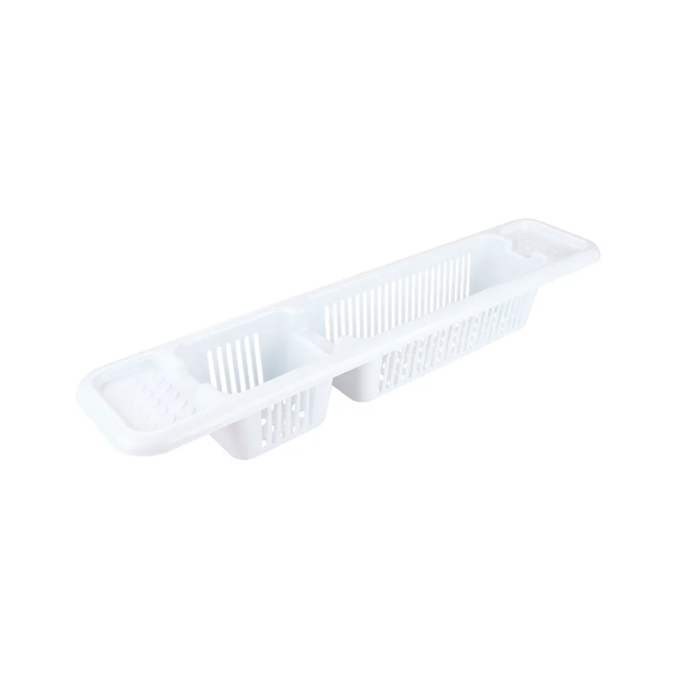 АЛЬТЕРНАТИВА Полка для ванны М 5632 белый