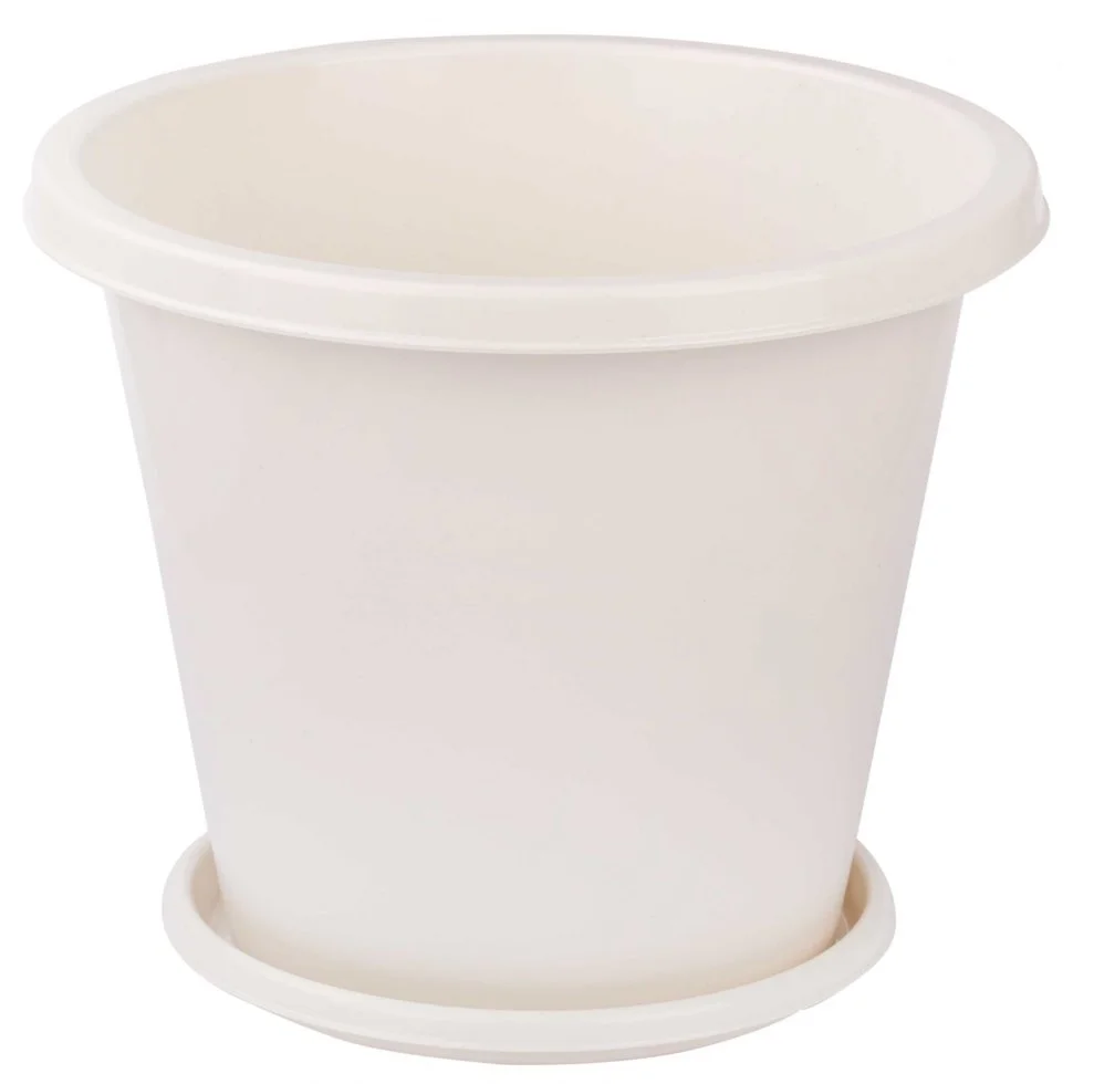 АЛЬТЕРНАТИВА Кашпо Эконом 10,0 л. М 7257 белый