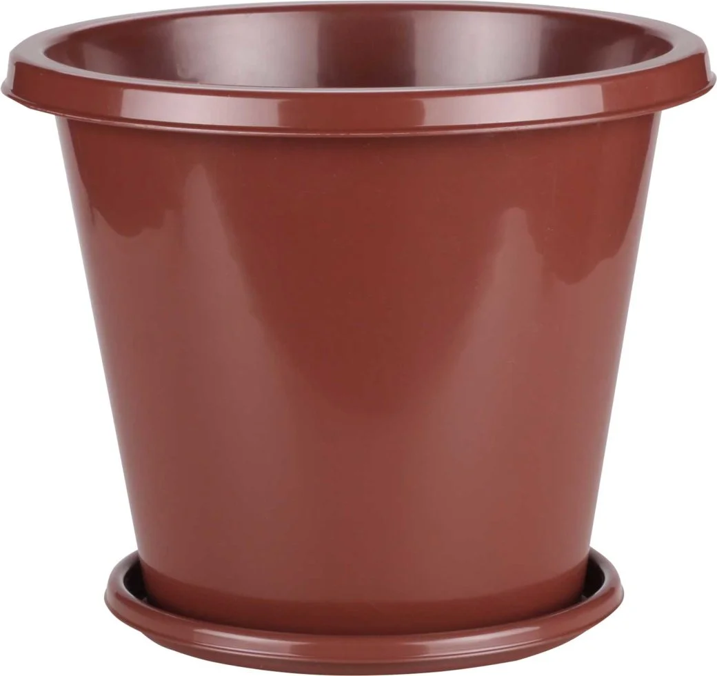 АЛЬТЕРНАТИВА Кашпо Эконом 10,0 л. М 6604 коричневый