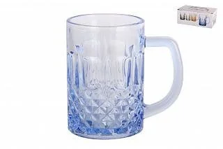 КОРАЛЛ Кружка 280мл.Дэрия голубой KR831