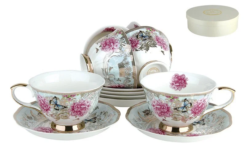 КОРАЛЛ Набор чайный 12 пр. Идиллия WG223-354