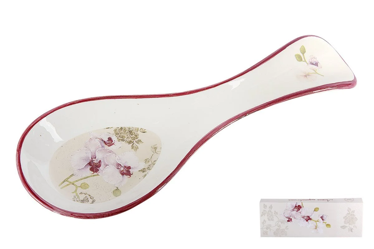 КОРАЛЛ Подставка для ложки Орхидея ZF1121-38