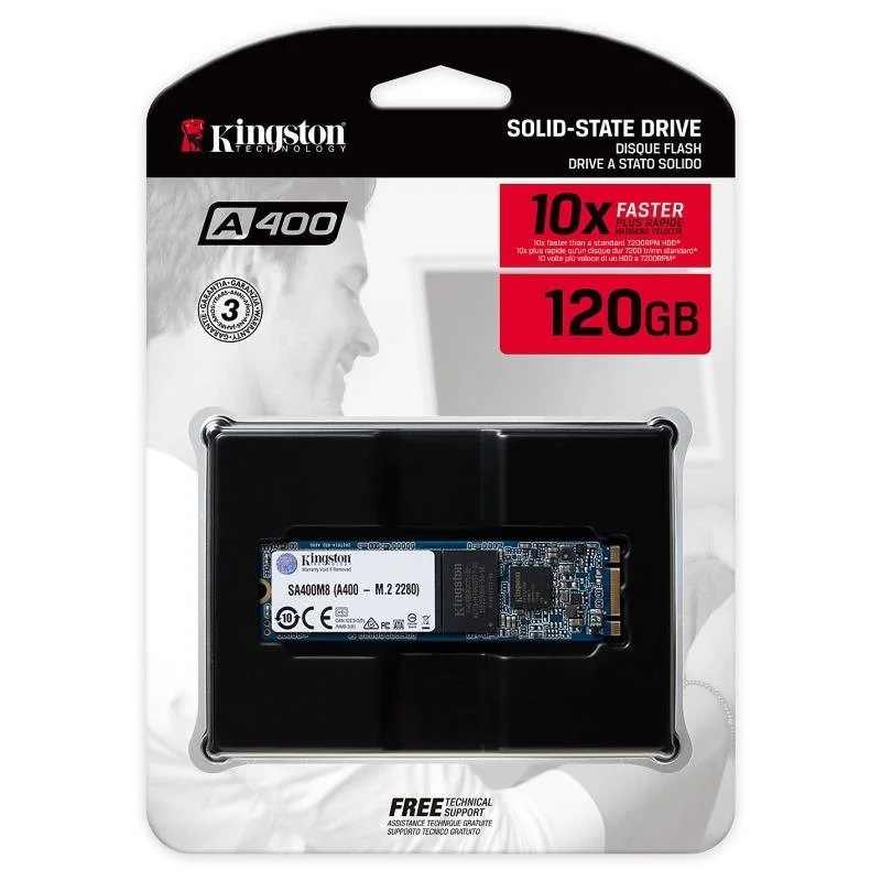 Kingston Накопитель SSD SATA III 120Gb форм-фактор: M.2 2280 1130845