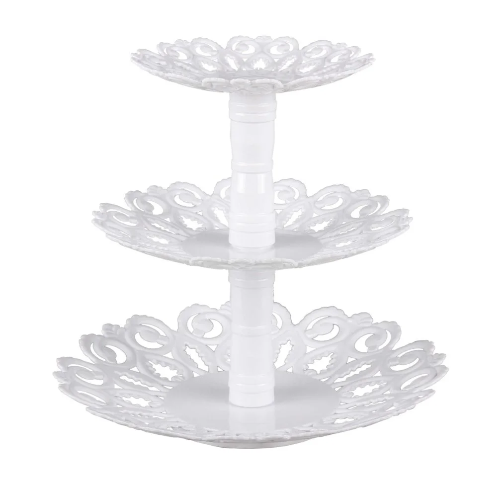 АЛЬТЕРНАТИВА Ваза для фруктов Мелодия М 6407 белый