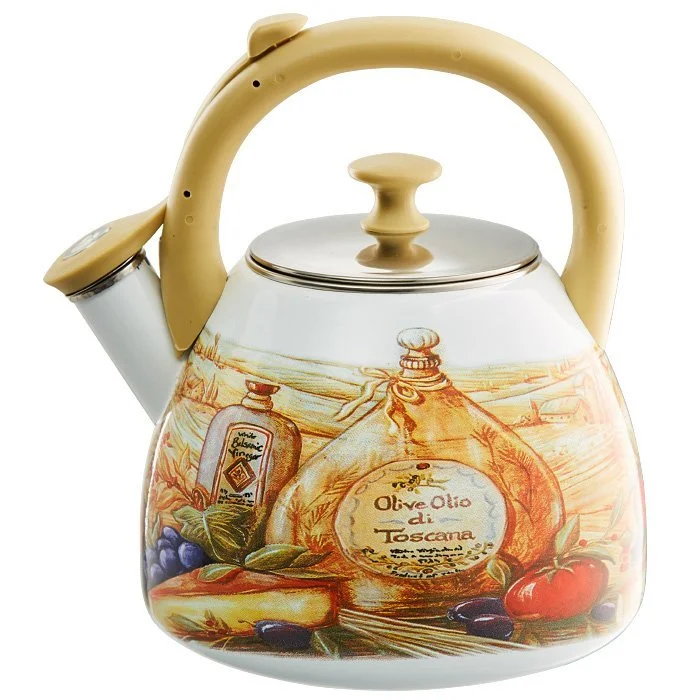 METALLONI Эмалированный чайник 3,0 л. Сицилия EM 30001/41