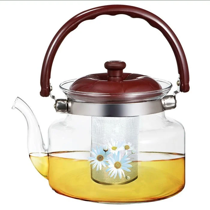 WEBBER Чайник заварочный 1,0 л. Ромашки BE 5585 /4