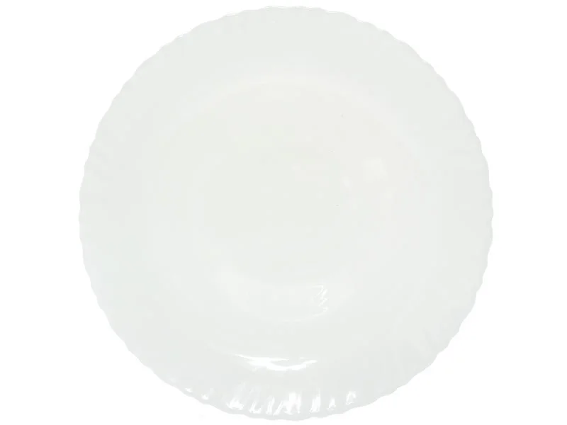 КОРАЛЛ Тарелка обеденная 23 см. Blanche H06203