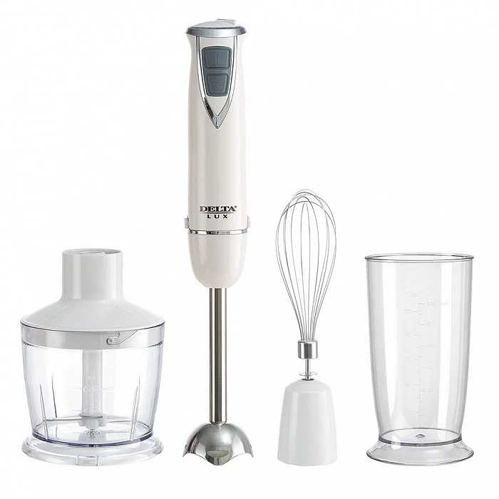 DELTA Блендер 1000W LUX DE 7000 B белый