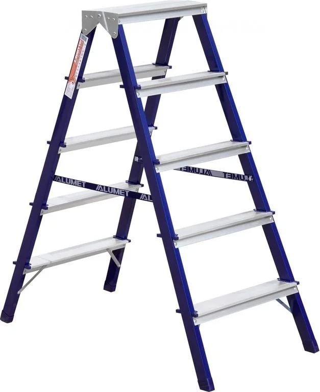 Stairs Стремянка двухсторонняя металлическая СS203