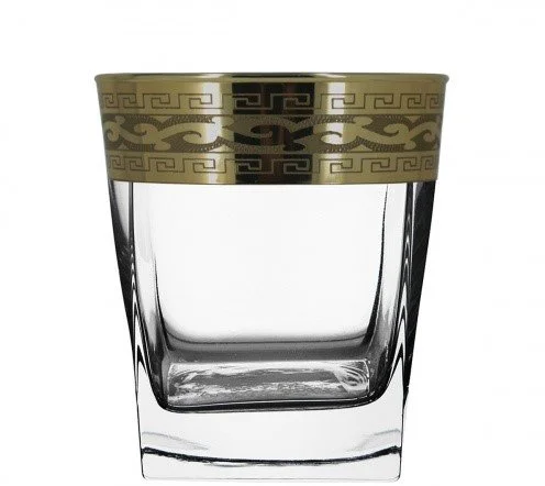 ГУСЬ ХРУСТАЛЬНЫЙ Набор стаканов для виски Версаче 310 мл. (GE08- 290 /S)