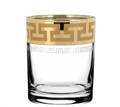 ГУСЬ ХРУСТАЛЬНЫЙ Набор стаканов для виски Греческий узор EAV03-405/S