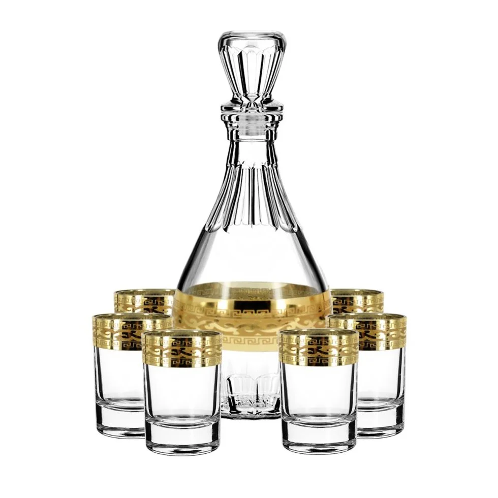ГУСЬ ХРУСТАЛЬНЫЙ Набор для водки Версаче (7пр.) EAV08- 1161 /837