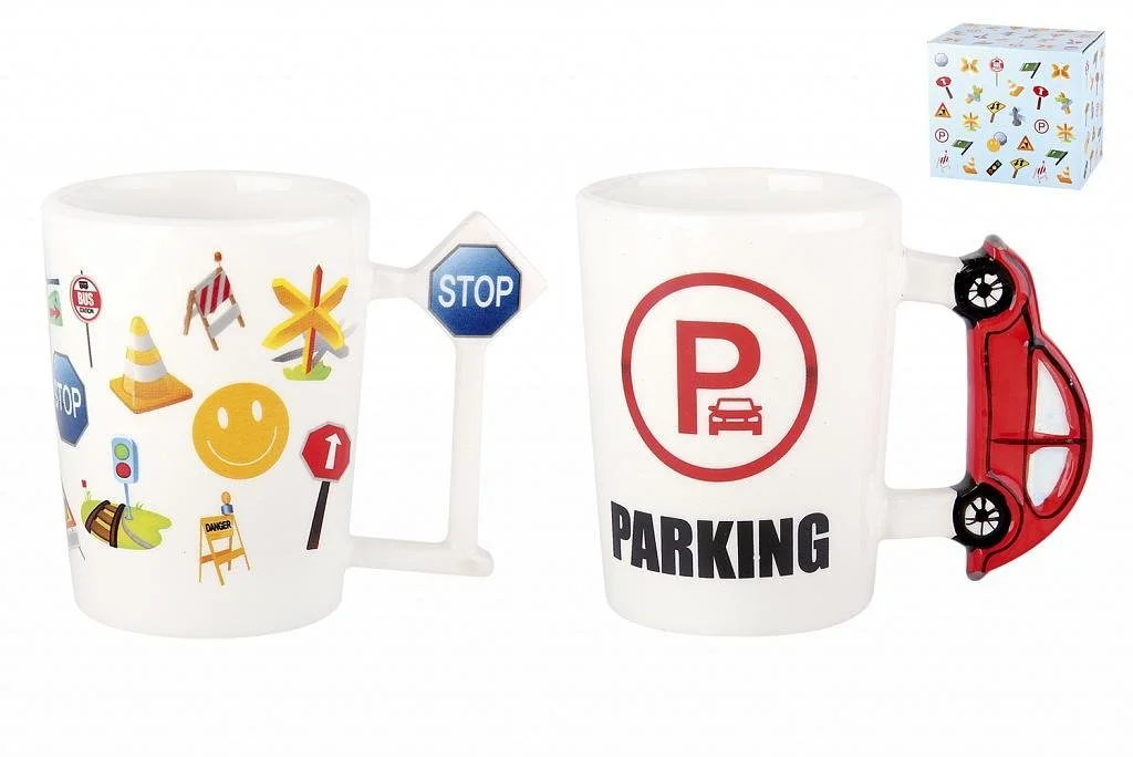 КОРАЛЛ Кружка 360 мл. Дорожные знаки PX190216