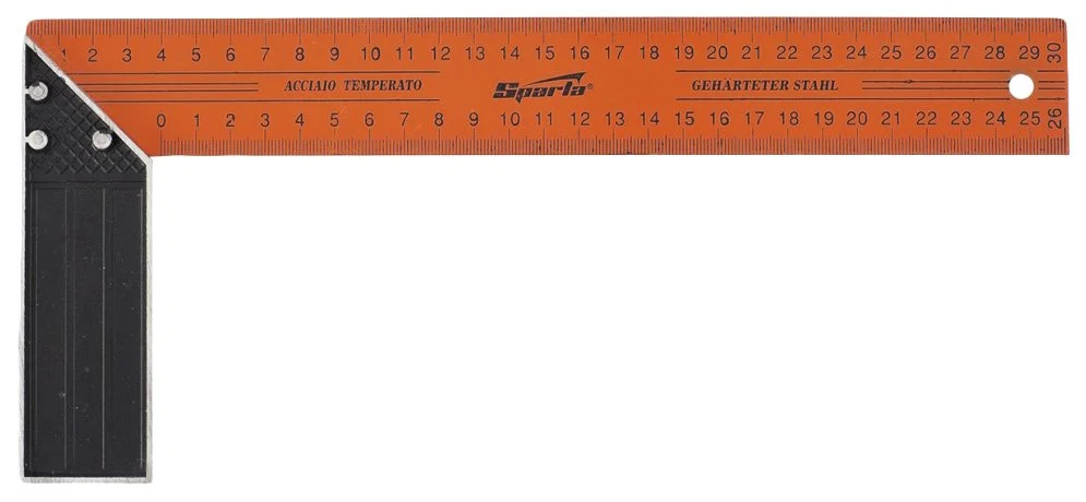 Sparta Угольник 300мм металический 323445